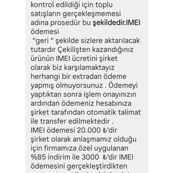 Instagram Üzerinden Yapılan Hediye Vaadiyle Maddi Kayıp Yaşadım