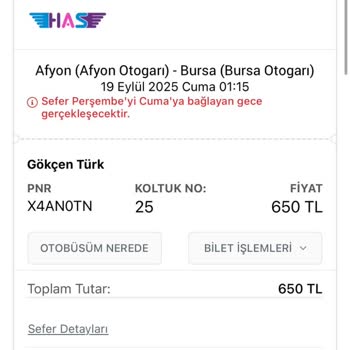 Bilet İptali Ve Gecikme Nedeniyle Hizmet Alamama Mağduriyeti