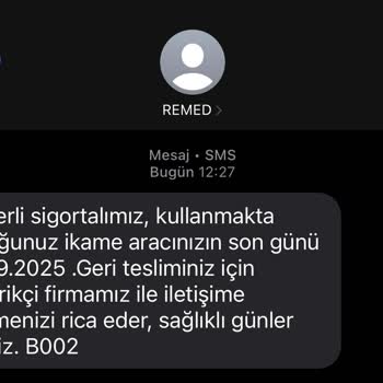 İkame Araç Tesliminde Gecikme Ve Yetersiz Müşteri Hizmeti Nedeniyle Mağduriyet
