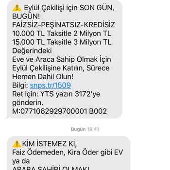 İzinsiz SMS Gönderimi Ve İletişim Bilgilerimin Silinmesini Talep Ediyorum