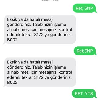İzinsiz SMS Gönderimi Ve İletişim Bilgilerimin Silinmesini Talep Ediyorum