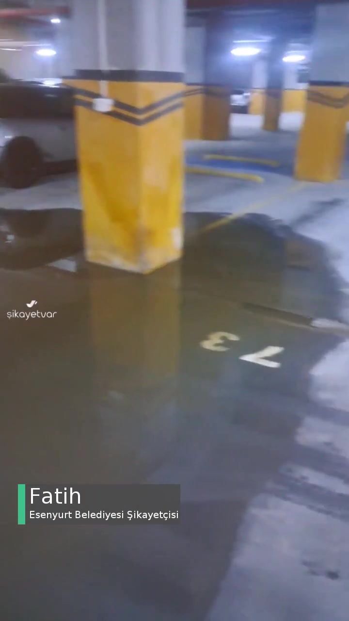 Esenyurt Belediyesi Akçaburgaz Büyük Osmanlı Cami Altındaki Kapalı Otopark Lağım Suyu videonun kapak resmi