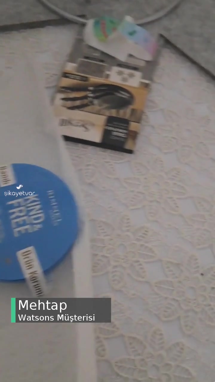 Watsons İade Talep Ediyorum videonun kapak resmi