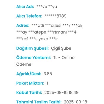 Kargom Günlerdir Teslim Edilmiyor, Ekstra Ücret Ödememe Rağmen Bilgilendirme Yapılmıyor