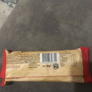 Eti Lifalif Bar İçinden Kartona Benzer Cisim Çıktı