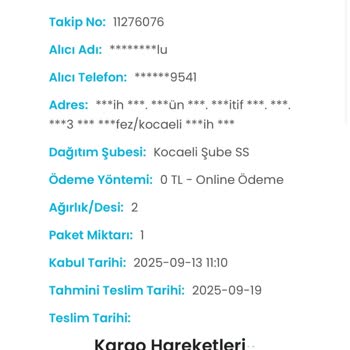 Kargoist Teslimatında Sürekli Gecikme Ve Güven Sorunu