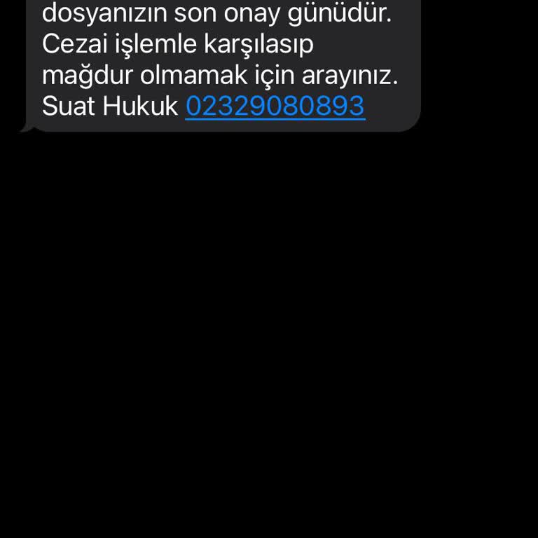 İzinsiz Kimlik Kullanımı Ve Tehdit İçeren SMS Hakkında Şikayetim Var