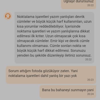 Soruma Yanıt Alamadım, Canlı Destek De Çözüm Sunmadı