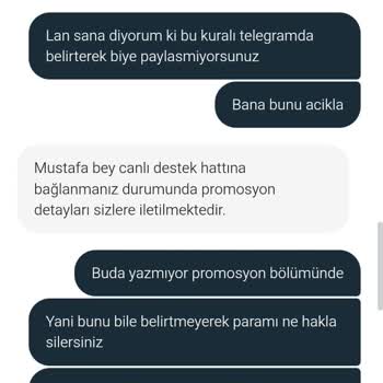 Promosyon Kazancım Haksız Yere Silindi, Mağdur Edildim