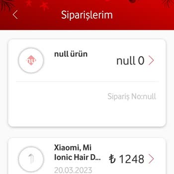 Sipariş Verildi, Ürün Görünmüyor Ve Destek Alınamıyor