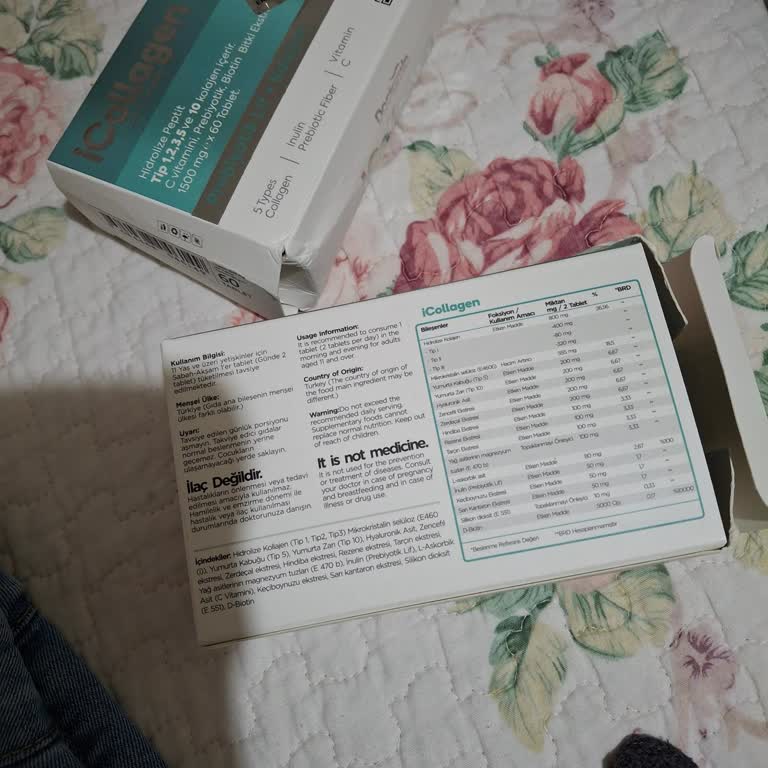 Ezilmiş Ve Açılmış Kolajen Kutusu Nedeniyle İade Talebim Var