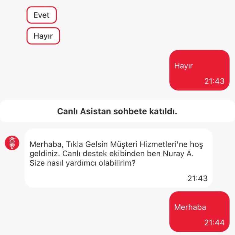 Canlı Destek Cevapsızlığı: Acil Dönüş Bekliyorum!
