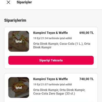 Siparişlerim Haksız Yere İptal Edildi, Para İadem Yapılmadı