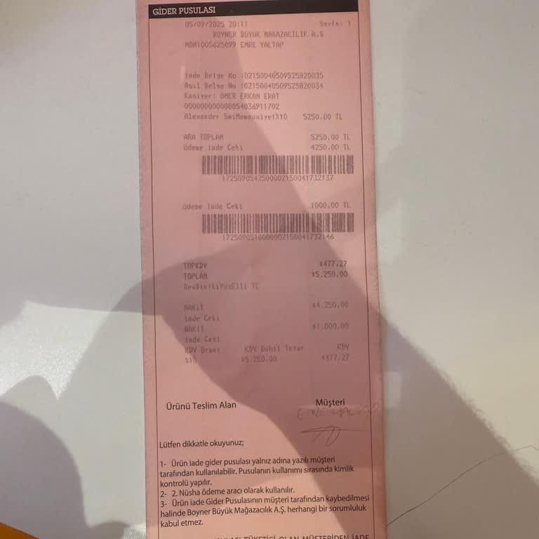 Boyner'den Ürün İadesi Gecikti, Ücret Hala Yatmadı