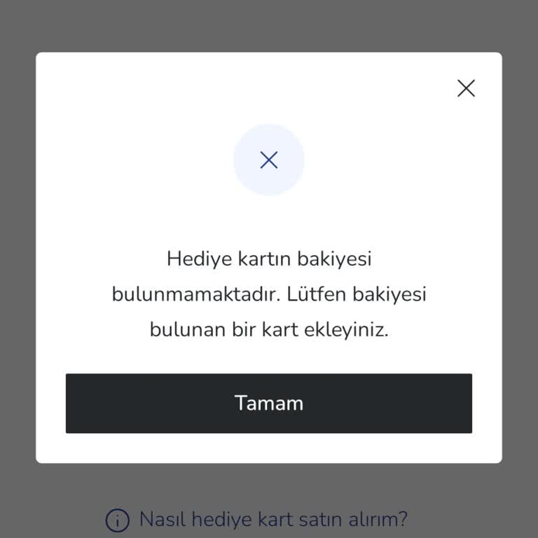 LCW Hediye Kartı Bakiyesi Hatası Alıyorum, Alışveriş Yapamıyorum