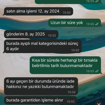 Kullanılmış Ve Arızalı Ürün Satışı, Garanti Belgesi Eksikliği Ve İade Sorunu