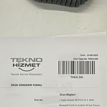 Apple Garanti Kapsamındaki Airpods 2. Nesil Cihazıma Yüksek Onarım Ücreti Talep Edilmesi