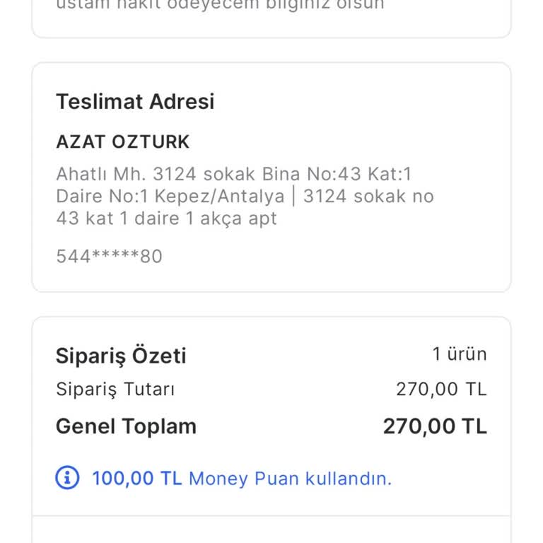 Migros Yemek Siparişimde Fazla Ücret Alındı, İade Yapılmadı