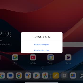 Lenovo TAB 10 Tabletimde Notlar Uygulaması Sürekli Kapanıyor, Çözüm Bekliyorum