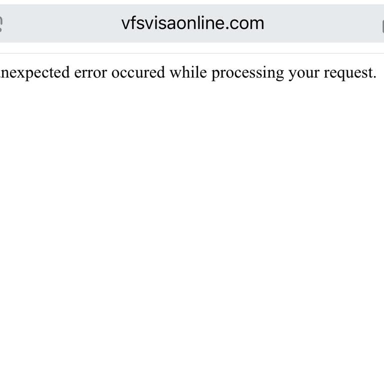 VFS Global Sistem Sorunu: Başvuru Takibi Yapılamıyor, Bilgilendirme Yok!