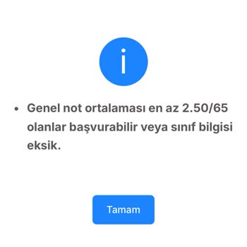 Obigenç Platformunda Başvuru Hatası Nedeniyle Burs Başvurumu Tamamlayamıyorum