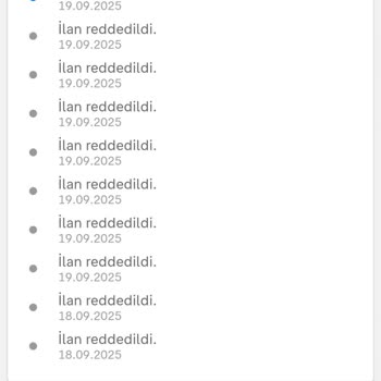 İlanlarım Sürekli Red Ediliyor, Çözüm Bekliyorum