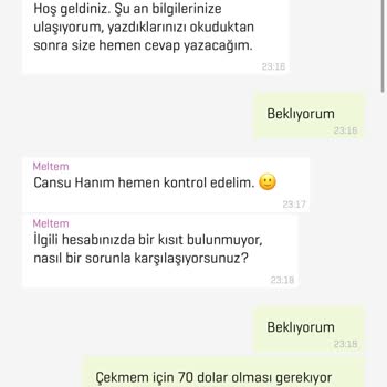 Düşük Tutar Çekiminde Limit Engeli Ve Çözüm Sunulmaması