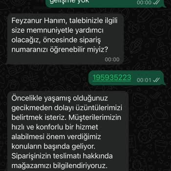 Teslim Edilmeyen Sipariş Ve İade Sorunu Nedeniyle Hayal Kırıklığı