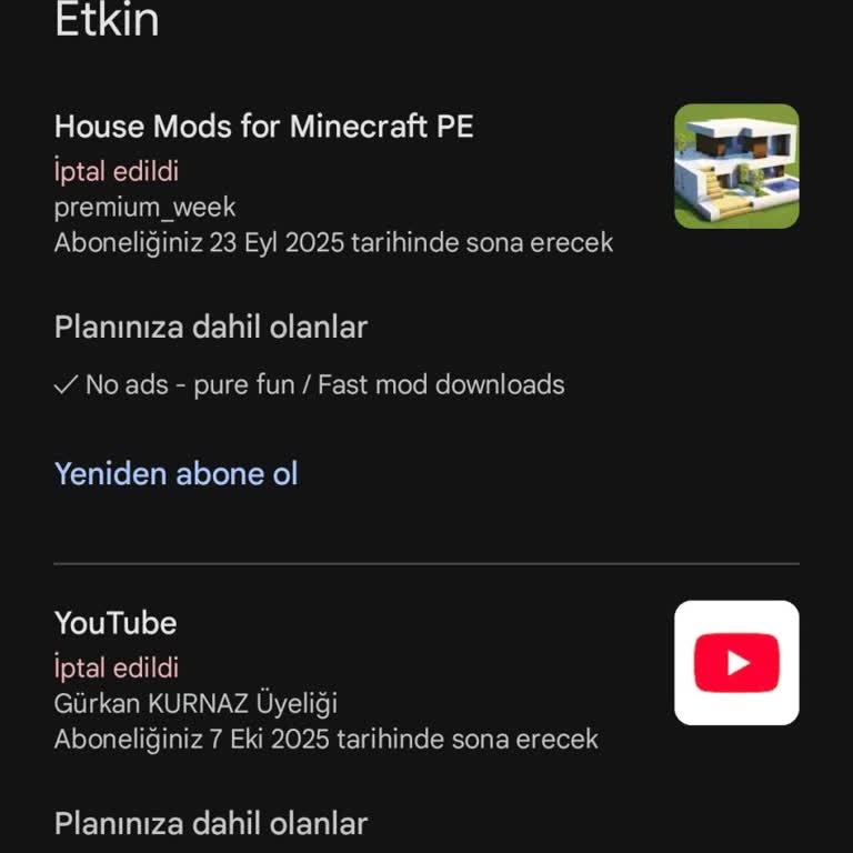 Bilgim Dışında Yapılan Mobil Ücretlendirme Ve İade Talebim