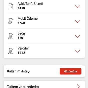 Vodafone Tarifemde Yüksek Zam Ve Yetersiz Alternatifler Nedeniyle Mağduriyet