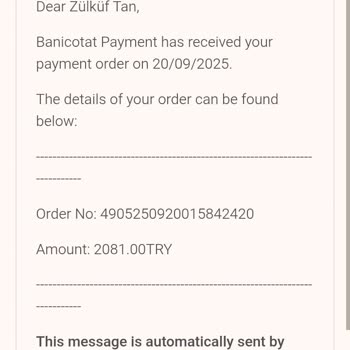 Sipariş Onayı Ve Kargo Bilgisi Olmadan Para Çekildi