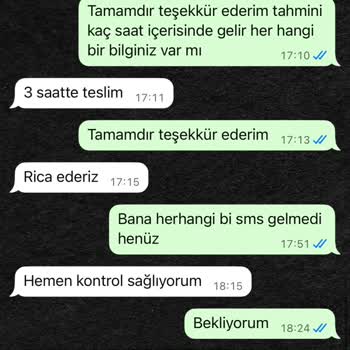 Sipariş Teslim Edilmedi, İletişim Engellendi, Param İade Edilmiyor