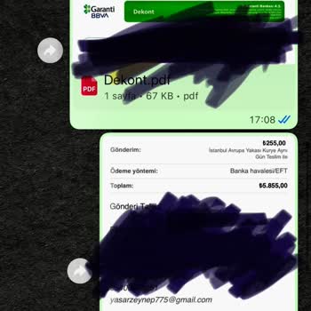 Sipariş Teslim Edilmedi, İletişim Engellendi, Param İade Edilmiyor