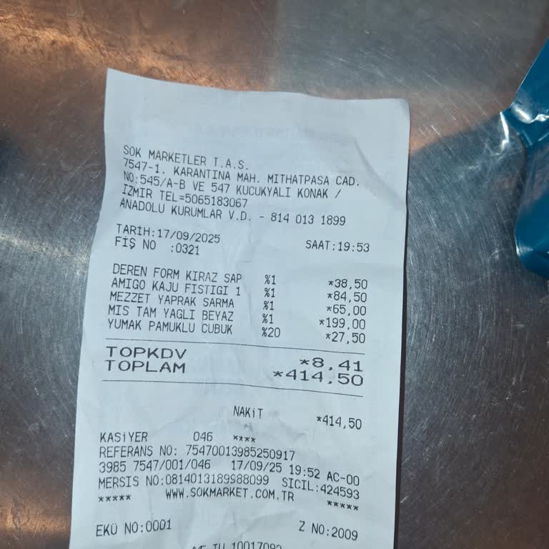 Şok Markette Fazla Ödeme Ve Personel Davranışı Mağduriyeti