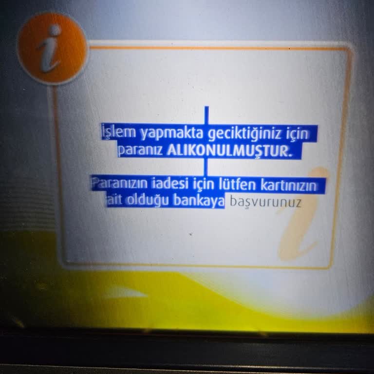 ATM’de Kaybolan Param 15 Gündür Hesabıma Yatmadı