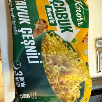 Noodle Paketlerinden Boş Baharat Poşeti Çıkması Nedeniyle Mağduriyet