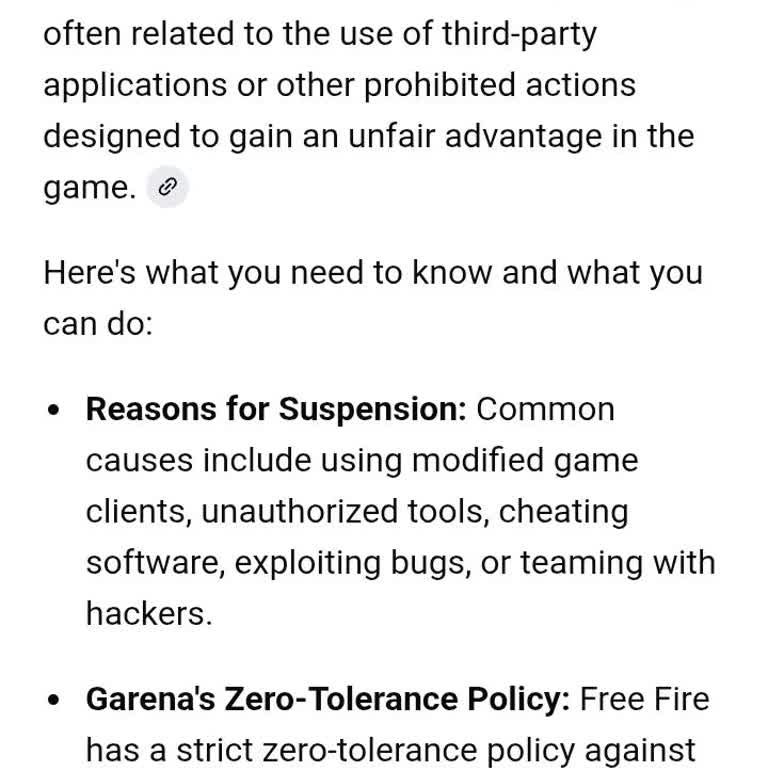 Help! "Abnormal Activities" Error Suspends My Free Fire Account