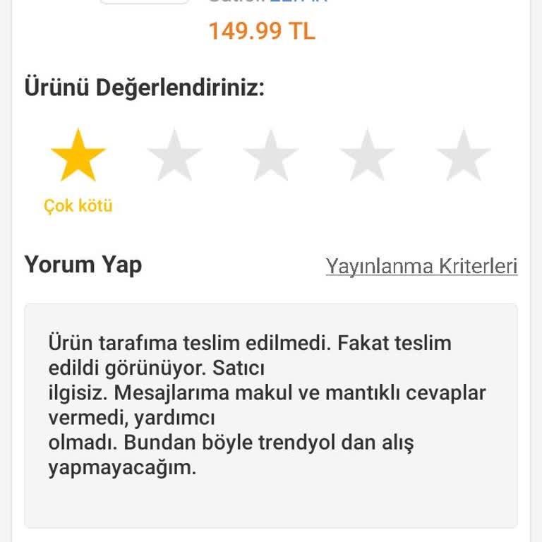 Eksik Ürün Ve Çözülmeyen İade Talebi: 17 Gündür Sonuç Yok
