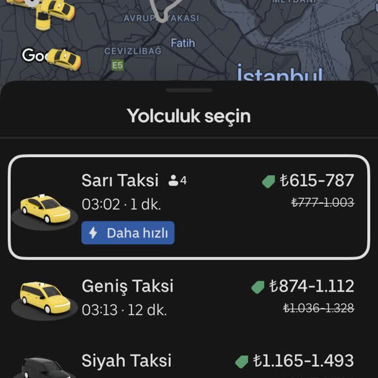 Uber Taksi Yolculuğunda Yanlış Ücretlendirme Ve Müşteri Hizmetleri Sorunu