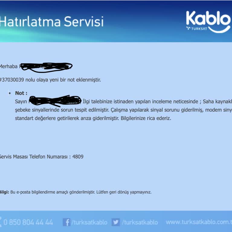 Sürekli İnternet Kesintileri Ve Abonelik İptalinde İletişimsizlik