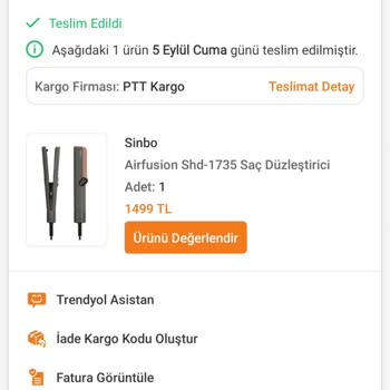 Yeni Aldığım Saç Düzleştirici Kısa Sürede Bozuldu