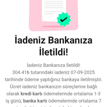 İptal Edilen Siparişin Ücreti 13 Gündür İade Edilmedi