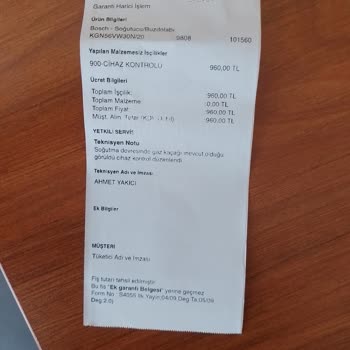 B**** Buzdolabı Değişiminde Uzayan Mağduriyet