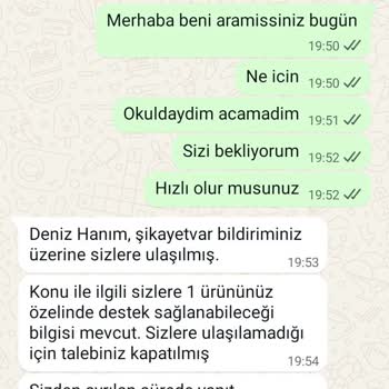 Mavi'den Aldığım Ürünler Sürekli Reddediliyor, Destek Alamıyorum