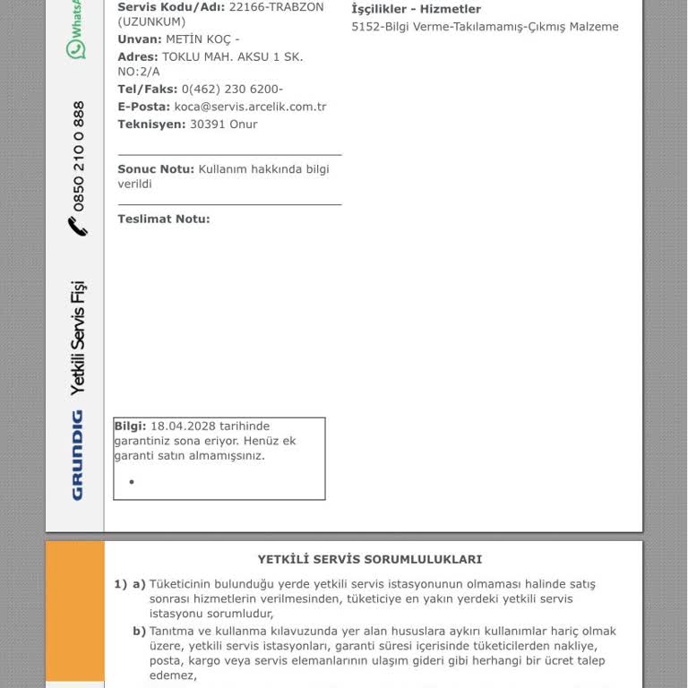 Grundig Kurutma Makinesi Aşırı Ses Ve Yetersiz Kurutma Sorunu