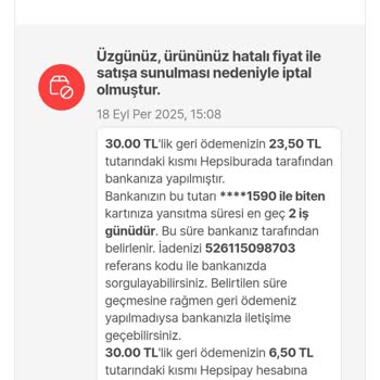 Siparişlerim Bilgim Dışında İptal Edildi, Mağdur Edildim