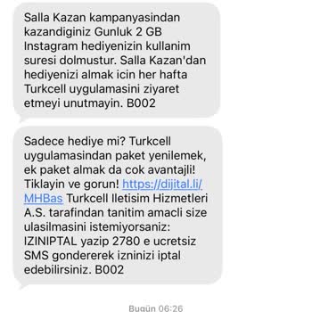 Faturalı Hattımdan Açıklamasız Ve Habersiz Para Kesintisi