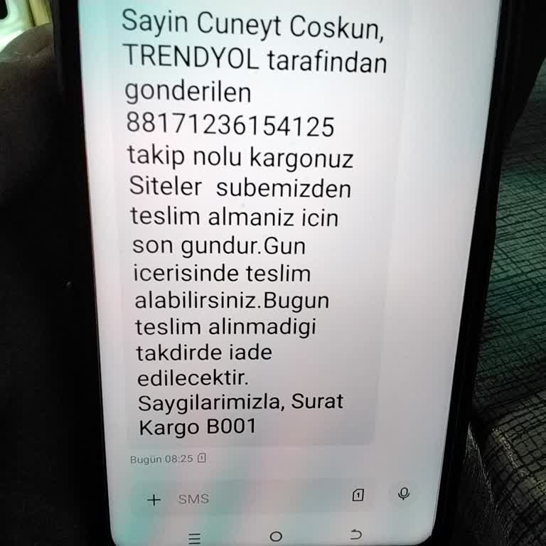 Kargo Teslim Edilmeden Şubeden Almam İçin Zorlanıyorum, Mağduriyet Yaşıyorum