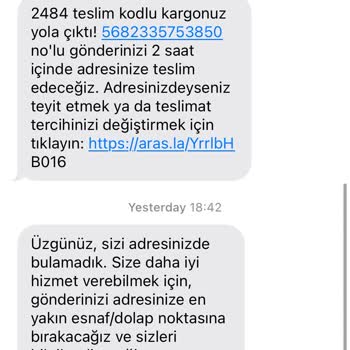 Kargo Adrese Teslim Edilmedi, Yanıltıcı Bilgilendirme Ve Mağduriyet