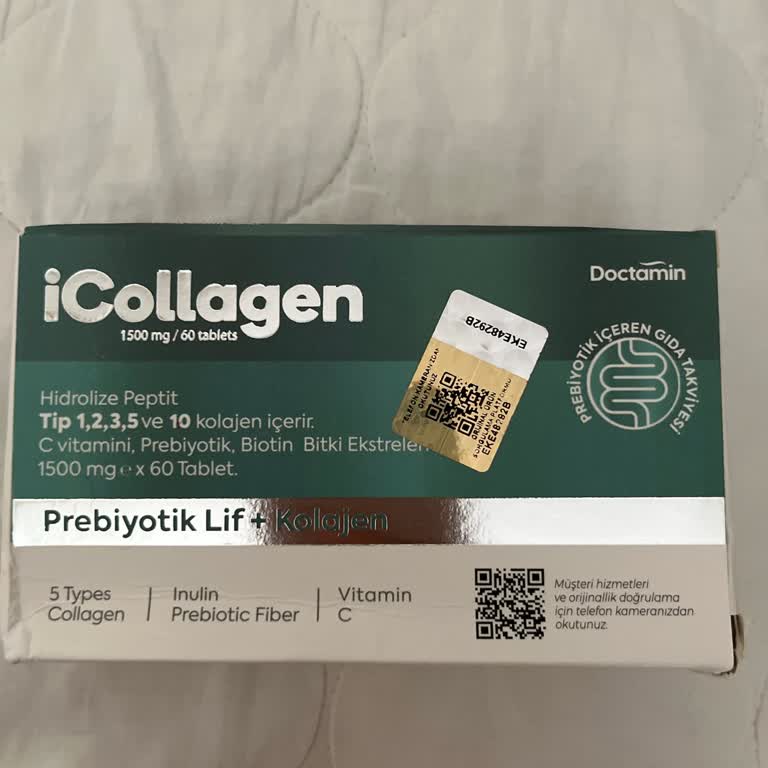 İcollagen Probiyotik Lif + Kolajen Ürünü Ciddi Yan Etkilere Sebep Oldu
